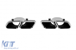 Tuning package A design type 63 suitable for Mercedes GLE Coupe C167 after 2019 with chrome elements-image-6235266