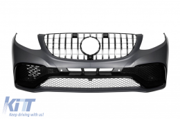 Tuning package type 63 suitable for Mercedes GLE Coupe C292 2016-2019 with rear bumper-image-6264850
