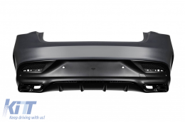 Tuning package type 63 suitable for Mercedes GLE Coupe C292 2016-2019 with rear bumper-image-6264856