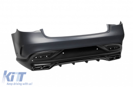Tuning package type 63 suitable for Mercedes GLE Coupe C292 2016-2019 with rear bumper-image-6264857