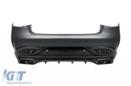 Tuning package type 63 suitable for Mercedes GLE Coupe C292 2016-2019 with rear bumper-image-6264858