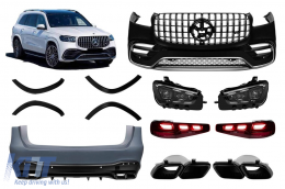 Tuning package type 63 suitable for Mercedes GLS X167 2020-2023 with headlights and taillights - ABMEBK6009934
