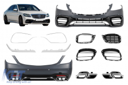 Tuning package type 63 suitable for Mercedes S-Class W222 2017-2020 - ABMEBK6011816