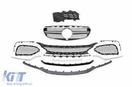Tuning package type 63 suitable for Mercedes E-Class W212 sedan 2014-2016-image-6236045
