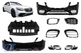 Tuning package type 63 suitable for Mercedes S-Class W222 2017-2020