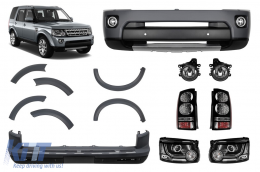 Tuning package type Discovery 4 Facelift design suitable for Land Rover Discovery 3 L319 2004-2009 - ABLRBK6008289