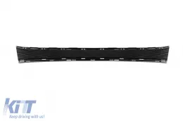 Tuning-Paket mit schwarzen Elementen und verchromtem/schwarzem Kühlergrill geeignet für Mercedes GLS X167 2020-2023 für das Modell mit A Design Linie Heckstoßstange-image-6138632