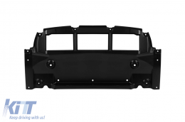 Tuning-Paket mit schwarzen Elementen und verchromtem/schwarzem Kühlergrill geeignet für Mercedes GLS X167 2020-2023 für das Modell mit A Design Linie Heckstoßstange-image-6138639