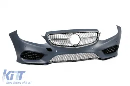 Tuning-Paket Typ Line geeignet für Mercedes E-Klasse W212 Limousine 2014-2016 mit verchromten Endrohren-image-6147444