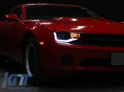Tuning-Scheinwerfersatz geeignet für Chevrolet Camaro 2009-2013 mit schwarzem Gehäuse, links und rechts-image-6152779