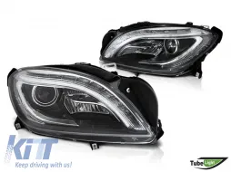 image-20-Tuning-Scheinwerfersatz geeignet für Mercedes ML W166 2011-2015 mit schwarzem Gehäuse, links und rechts