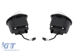 Tuning-Scheinwerfersatz geeignet für Mercedes G-Klasse W463 mit W464-Design 1989-2018 mit Chrombasis, links und rechts-image-6149971