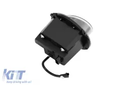 Tuning-Scheinwerfersatz geeignet für Mercedes G-Klasse W463 mit W464-Design 1989-2018 mit schwarzem Gehäuse, links und rechts-image-6149976