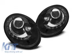 image-46-Tuning-Scheinwerfersatz geeignet für VW New Beetle 2006-2012 schwarze Basis, links und rechts