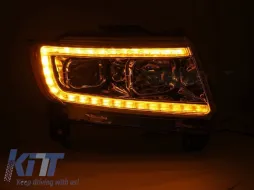 Tuning-Scheinwerfersatz mit LED-Lichtern geeignet für Jeep Grand Cherokee 2011-2013, links und rechts-image-6152748