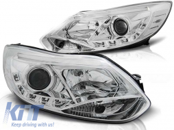 image-22-Tuning-Scheinwerfersatz mit LED-Lichtern geeignet für Ford FOCUS MK3 2011-10.2014, links und rechts