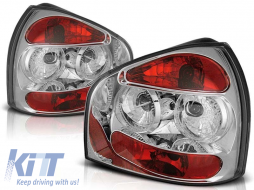 image-64-Tuning tail light set suitable for Audi A3 8L 08.1996-08.2000 3/5 doors, hatchback with chrome base, left and right