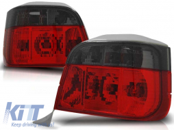 Tuning tail light set suitable for BMW E36 05.1994-08.1999 estate with red and smoked base, left and right - ABBMTX6010760