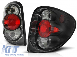 Tuning tail light set suitable for Chrysler Voyager 03.2001-03.2004 with black base, left and right - ABTLC6021452