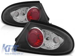 Tuning tail light set suitable for Mazda 323F BA 1994-09.1998 with black base, left and right - ABMZTX6010797