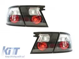 image-28-Tuning tail light set suitable for Nissan Primera P11, W11 1996-1999 5 doors with black base, left and right