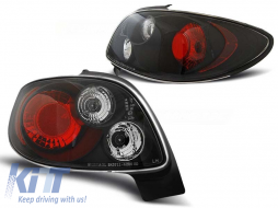image-62-Tuning tail light set suitable for Peugeot 206 CC 10.1998- with black base, left and right