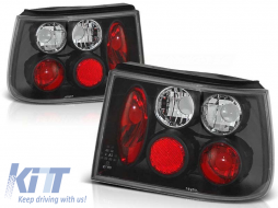 Tuning tail light set suitable for Seat IBIZA 10.1993-08.1999 hatchback with black base, left and right - ABTLS6021472