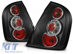 image-76-Tuning tail light set suitable for Skoda FABIA I 12.1999-06.2004 hatchback with black base, left and right
