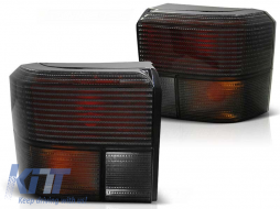 Tuning tail light set suitable for Volkswagen T4 1990-03.2003, fully smoked, left and right - ABTLV6021487