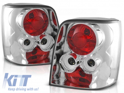 Tuning tail light set suitable for Volkswagen PASSAT B5 11.1996-08.2000 estate with chrome base, left and right - ABTLV6021484