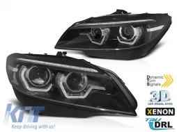 image-9-Tuning xenon headlight kit suitable for BMW Z4 E89 2009-2013 with black base, left and right for models without AFS function