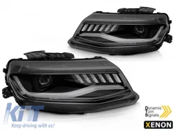 image-53-Tuning xenon headlight kit suitable for Chevrolet Camaro 2016-2018 with black base, left and right