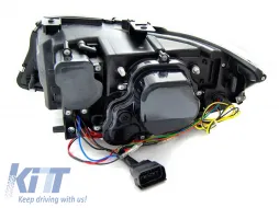 Tuning Xenon-Scheinwerferkit geeignet für BMW 3er-Serie E90, E91 2009-2011 mit schwarzem Gehäuse, links und rechts für Modelle ohne AFS-Funktion-image-6152600