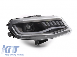 Tuning Xenon-Scheinwerferkit geeignet für Chevrolet Camaro 2016-2018 mit schwarzem Gehäuse, links und rechts-image-6152785