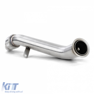 Tuyau de remplacement downpipe en acier inoxydable Motorsport adapté pour BMW E81 E82 E87 E88 Diesel-image-6200773