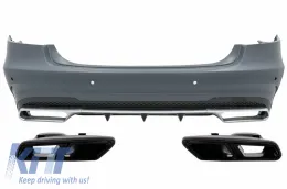image-15-Tylny zderzak do Mercedesa W212 E Facelift 13-16 E63 Look tłumika