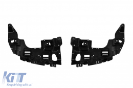 Typ A Design Diffusor mit verchromten Enden geeignet für Heckstoßstange für Mercedes GLS X166 2015-2019 -oo--oo--image-6264388