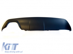 image-22-Type 530 diffuser suitable for rear M Technik bumper on BMW 5 Series E60 sedan, E61 touring 2003-2010 -oo---
