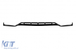 Type 63 spoiler suitable for front A design bumper of Mercedes C-Class W206, S206 after 2021, black lacquer - ABMESX6009297