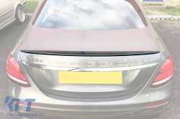 image-7-Type A Design spoiler suitable for trunk for Mercedes E-Class W213 sedan 2016-2020, W213 facelift after 2020, unpainted