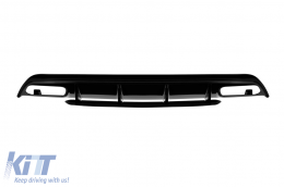 Type A45 diffuser suitable for rear A Design bumper on Mercedes A-Class W176 2013-2015, black lacquer - ABMERA6011690