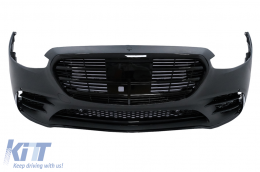 Umbau Bodykit für Mercedes S-Klasse W223 Limousine 2020+ S450 Design Stoßstange Kühlergrill-image-6098743