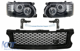 image-63-Umwandlung Scheinwerfer Gitter Schwarz für Vogue L322 02-09 Autobiography Look