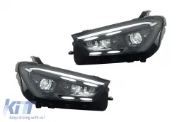 Un pacchetto di design tipo 63 adatto per Mercedes GLE W167 2020-2023, con paraurti posteriore, fari a LED e fanali posteriori a LED-image-6150628