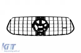 Un pacchetto di design tipo 63 adatto per Mercedes GLE SUV W167 2018-2023, dopo il 2024 con elementi in cromo e terminali in cromo-image-6265065