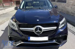 Un pacchetto di design tipo 63 adatto per Mercedes GLE W166 2015-2019 con paraurti posteriore-image-6265140