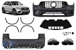image-14-Un pacchetto di design tipo 63 adatto per Mercedes GLC SUV X253 dopo il 2020
