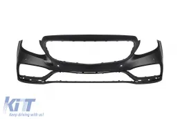 Un pacchetto di design tipo C63 adatto per Mercedes Classe C W205 berlina, S205 station wagon 2013-2019 per il modello con paraurti posteriore standard-image-6141759