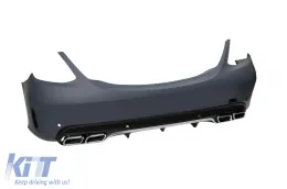 Un pacchetto di design tipo C63 adatto per Mercedes Classe C W205 berlina 2015-2018-image-6141907