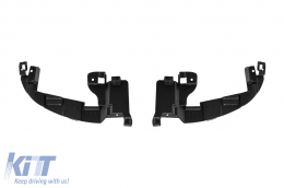 Un pacchetto di design tipo E63 adatto per Mercedes E-Class W213 2016-2019 con terminali cromati e finiture cromate, per il modello con paraurti posteriore standard.-image-6141533